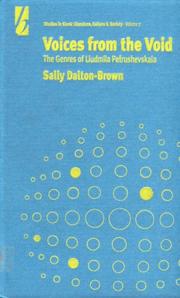 Cover of: Voices from the Void | Sally Dalton-Brown