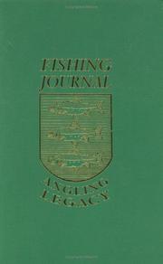 Cover of: Fishing Journal: Angling Legacy