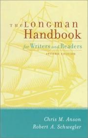 Cover of: The Longman handbook for writers and readers by Christopher M. Anson