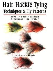 Cover of: Hair-hackle tying techniques & fly patterns