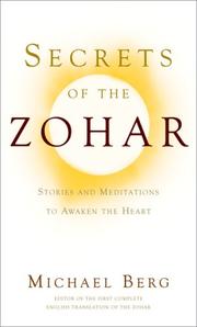 Cover of: Secrets of the Zohar: Stories and Meditations to Awaken the Heart