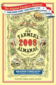 Cover of: The Old Farmer's Almanac 2008 (Old Farmer's Almanac)