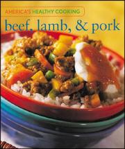 Cover of: Beef Lamb & Pork (America's Healthy Cooking)