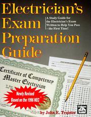 Cover of: Electrician's exam preparation guide: based on the 1996 NEC