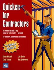 Cover of: Quicken for contractors