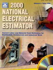 Cover of: 2000 National Electrical Estimator