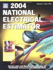 Cover of: 2004 National Electrical Estimator by Edward J. Tyler