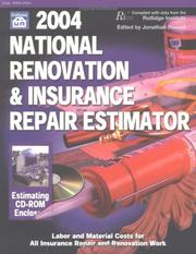 Cover of: 2004 National Renovation & Insurance Repair Estimator (National Renovation and Insurance Repair Estimator)
