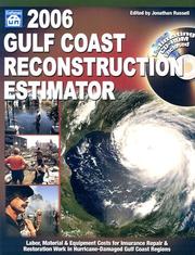 Cover of: 2006 Gulf Coast Reconstruction Estimator (Gulf Coast Reconstruction Estimator W/CD) by Jonathan Russell