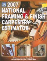 Cover of: 2007 National Framing & Finish Carpentry Estimator