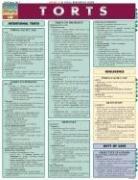 Cover of: Torts Laminate Reference Chart (Quickstudy: Law)