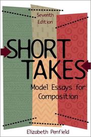 Cover of: Short takes: model essays for composition