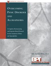 Cover of: Overcoming Panic Disorder and Agoraphobia - Therapist Protocol (Best Practices for Therapy) by Elke Zuercher-White