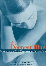 Cover of: The deepest blue: how women face & overcome depression