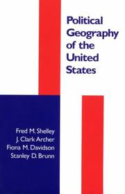 Cover of: Political geography of the United States