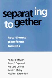 Cover of: Separating together by Abigail J. Stewart ... [et al.].