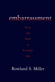 Cover of: Embarrassment: Poise and Peril in Everyday Life