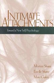 Cover of: Intimate attachments by Morton Shane