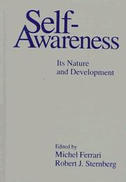 Cover of: Self-awareness: its nature and development