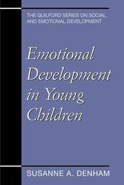Cover of: Emotional development in young children