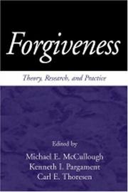 Cover of: Forgiveness by Carl Thoresen