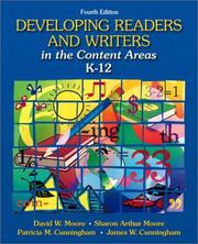 Cover of: Developing readers and writers in the content areas, K-12 by David W. Moore ... [et al.].