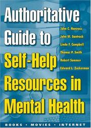 Cover of: Authoritative guide to self-help resources in mental health
