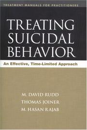 Cover of: Treating Suicidal Behavior: An Effective, Time-Limited Approach
