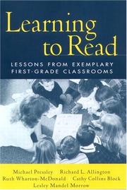 Cover of: Learning to Read | Michael Pressley