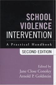Cover of: School violence intervention: a practical handbook