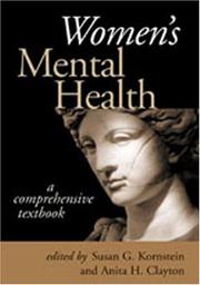 Cover of: Women's mental health: a comprehensive textbook