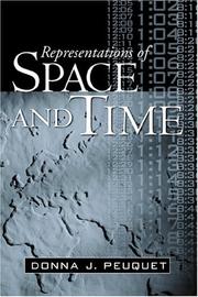 Cover of: Representations of Space and Time by Donna J. Peuquet