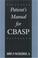 Cover of: Patient's Manual for CBASP