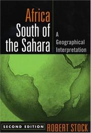 Cover of: Africa south of the Sahara by Robert F. Stock