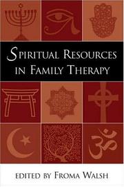 Cover of: Spiritual Resources in Family Therapy by Froma Walsh