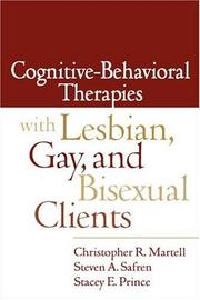 Cover of: Cognitive-Behavioral Therapies with Lesbian, Gay, and Bisexual Clients