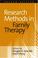 Cover of: Research Methods in Family Therapy, Second Edition