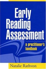 Cover of: Early Reading Assessment by Natalie Rathvon