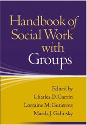 Cover of: Handbook of Social Work with Groups by 