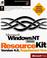 Cover of: Microsoft Windows NT server resource kit version 4.0.