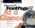 Cover of: Microsoft FrontPage 97 at a glance
