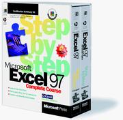 Cover of: Microsoft Excel 97 step by step, complete course