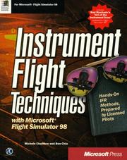 Cover of: Instrument flight techniques with Microsoft Flight Simulator 98