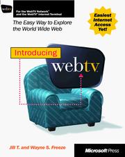 Cover of: Introducing WebTV