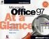 Cover of: Microsoft  Office 97 At a Glance, Updated Edition (At a Glance (Microsoft))