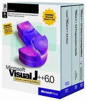 Cover of: Microsoft Visual J++ 6.0 deluxe learning edition by Microsoft Corporation.