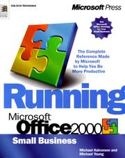 Cover of: Running Microsoft Office 2000 by Michael Halvorson, Michael Halvorson