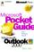 Cover of: Microsoft pocket guide to Microsoft Outlook 2000