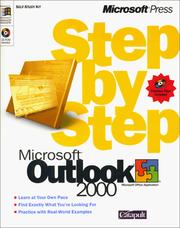 Cover of: Microsoft Outlook 2000 step by step by Catapult, Inc