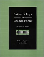 Cover of: Partisan Linkages in Southern Politics: Elites, Voters, and Identifiers